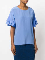 Thumbnail for your product : Twin-Set ruffle-sleeve top