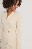 Thumbnail for your product : Trendyol Belted Jacket Dress