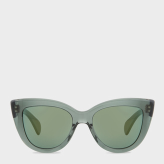 Paul Smith Crystal Green 'Lovell' Sunglasses