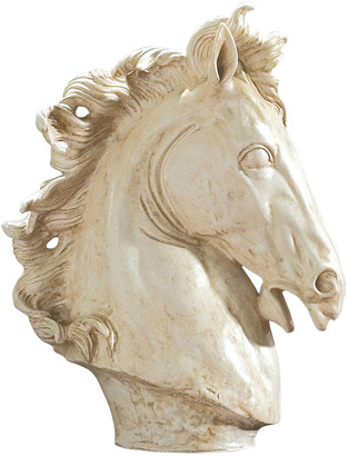 Global Views Horse Head Sculpture