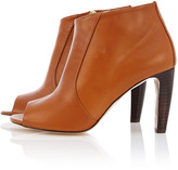 Thumbnail for your product : Karen Millen Leather Peep Toe Shoe Boot