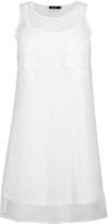 Thumbnail for your product : boohoo Freya Embroidered Mesh Shift Dress