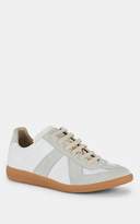 Thumbnail for your product : Maison Margiela Men's "Replica" Suede & Leather Sneakers - White