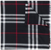Thumbnail for your product : Burberry Lightweight Check Wool And Silk-Blend Scarf