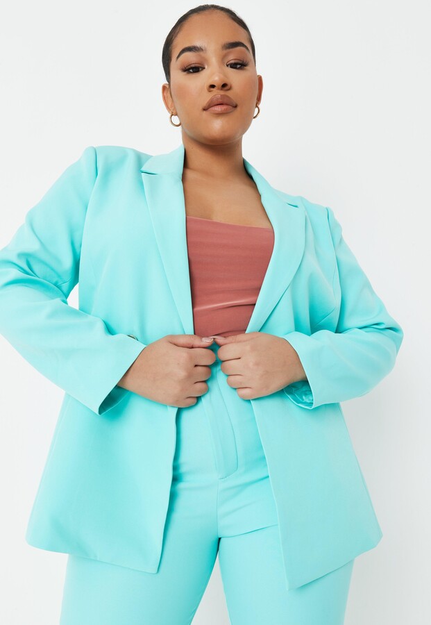 plus size casual blazers