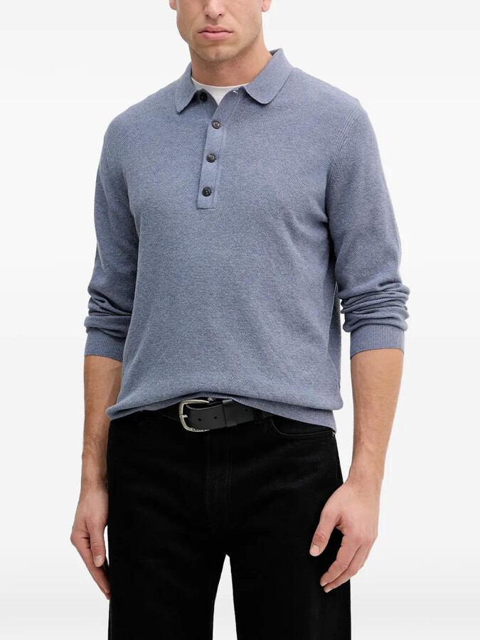 Hackett Button-Fastening Polo Shirt