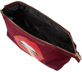 Thumbnail for your product : Charlotte Tilbury Hot Lips Printed Cotton-canvas Cosmetics Case