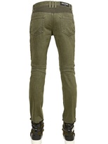 Thumbnail for your product : Balmain 16.5cm 551 Stretch Cotton Biker Jeans