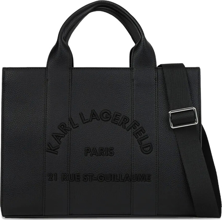 Karl Lagerfeld Paris medium Rue St-Guillaume square tote bag