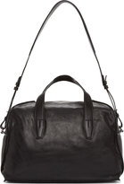Thumbnail for your product : Alexander Wang Black Leather Inside-Out Weekender Duffle Bag