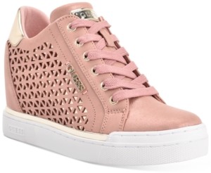 guess pink shoes