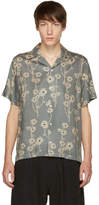 Thumbnail for your product : Saturdays NYC Blue Short Sleeve Canty Poppy Print Shirt