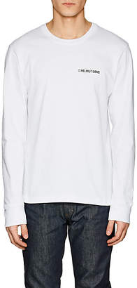 Helmut Lang Men's Taxi-Graphic Cotton Long-Sleeve T-Shirt