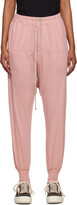 Pink Drawstring Lounge Pants 
