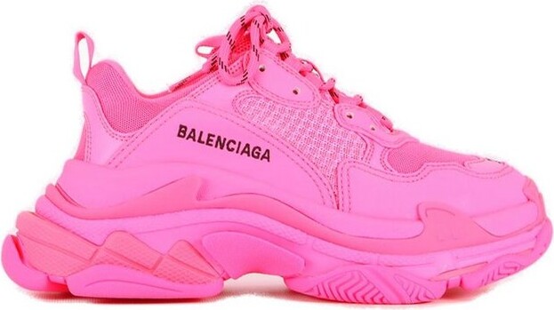 Balenciaga Women's Pink Sneakers & Athletic Shoes | ShopStyle