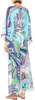 Thumbnail for your product : Emilio Pucci Beach Printed cotton-blend top