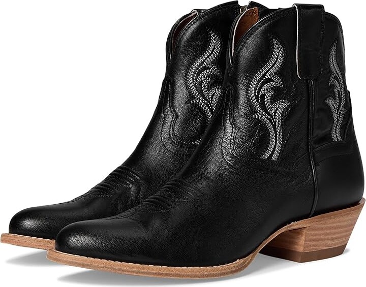 Dan Post Rustic Charm Women's Boots Black : 9.5 B - Medium, Leather