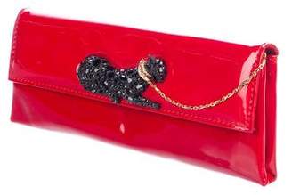 Valentino Bangle Panther Clutch