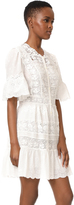 Thumbnail for your product : Rebecca Taylor Eyelet Dress with Crochet Trim