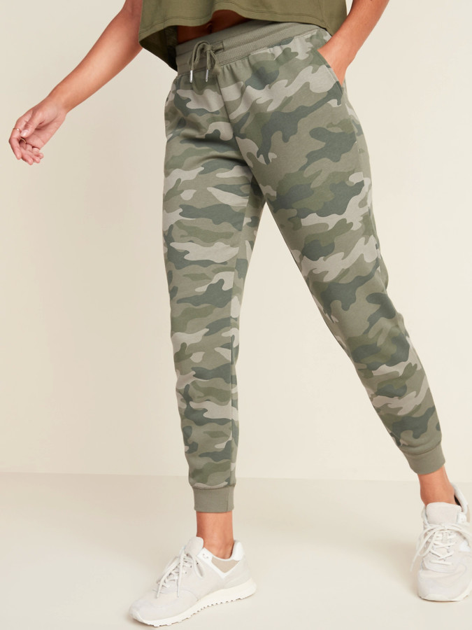womens grey camo joggers