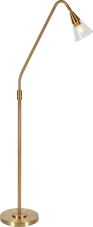 Brass Lamps The World S Largest, Henley Adjustable Boom Arm Floor Lamp By Uttermost