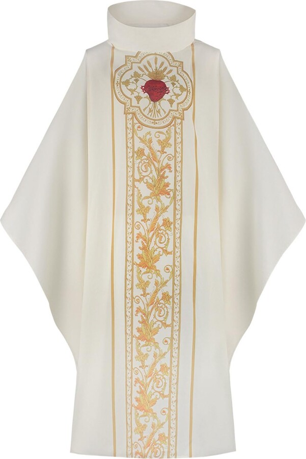 Duohropke Men's Clergy Priest Roman Celebrant Baptism Costume Vestment ...