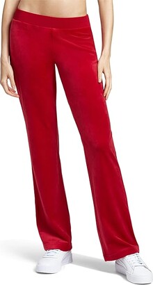 Juicy Couture Bling Track Pants (Coco Red) Women's Clothing