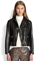 Thumbnail for your product : 3.1 Phillip Lim Leather Sculpted Moto Jacket