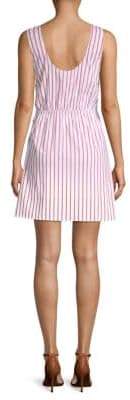 NSR Striped A-Line Dress