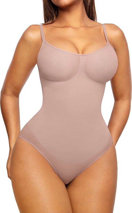 FeelinGirl Butt Lifter Bodysuit Body Shaper Plus Size Seamless Full