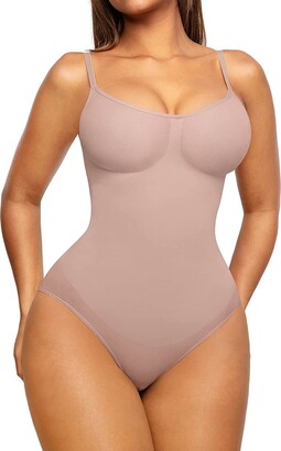 FeelinGirl Butt Lifter Bodysuit Body Shaper Plus Size Seamless