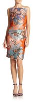 Thumbnail for your product : Antonio Berardi Floral Strapless Sheath