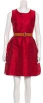 Thumbnail for your product : Sacai Sleeveless Mini Dress Red Sleeveless Mini Dress
