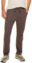 Thumbnail for your product : Joe's Jeans Coated Sateen Drop Yoke Cargo Jogger Charcoal Jean