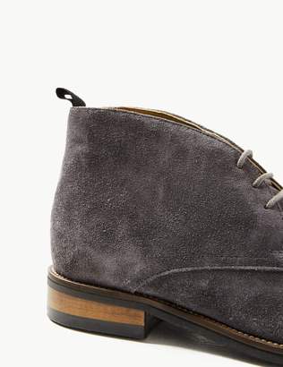 Marks and Spencer Suede Lace-up Chukka Boots