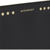 Thumbnail for your product : Givenchy Studded large leather pouch