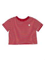 Thumbnail for your product : David Jones Girls Cropped Boxy Tee
