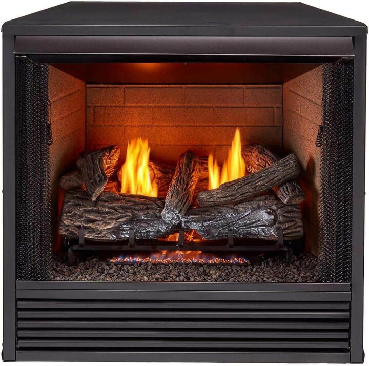 ProCom 32 in. Universal Ventless Firebox Insert - Zero Clearance Design