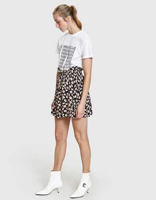Ganni Montrose Crepe Mini Skirt - ShopStyle