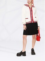 Thumbnail for your product : Boutique Moschino Stripe-Trim Cardigan