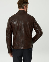 Thumbnail for your product : Le Château Faux Leather Slim Fit Motorcycle Jacket