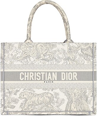Christian Dior Women's Gray Tote Bags