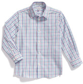 Thumbnail for your product : Nordstrom Check Dress Shirt (Big Boys)