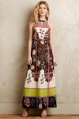 Vineet Bahl Garden Collage Maxi Dress