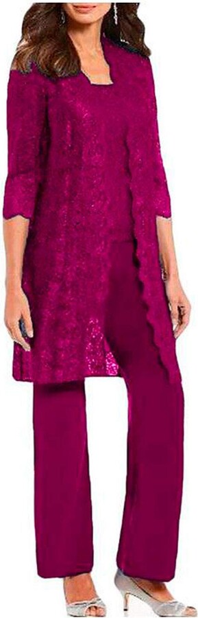 tunic trouser suit for wedding