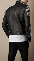 Thumbnail for your product : Burberry Multi-stud Biker Jacket