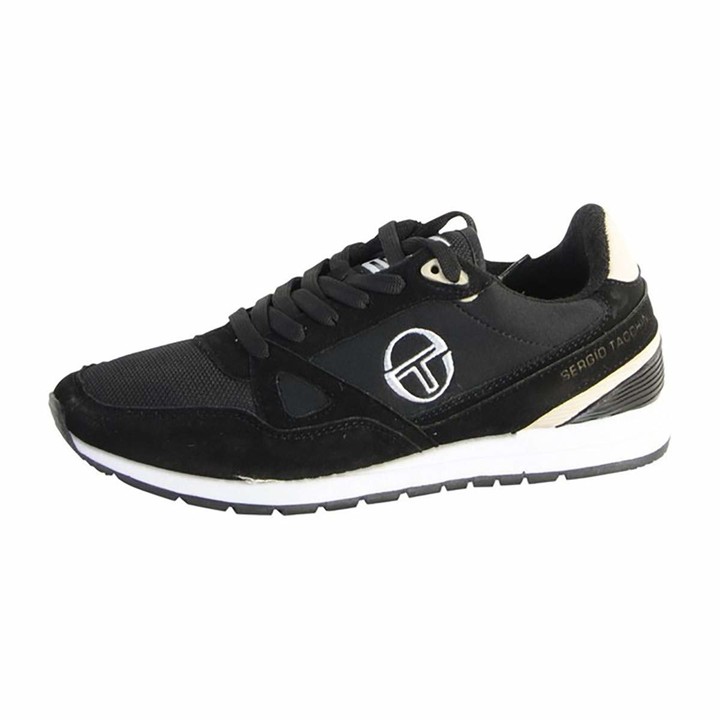 sergio tacchini black trainers