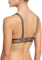 Thumbnail for your product : Vitamin A Neutra Bralette Swim Top, Taupe