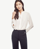 Thumbnail for your product : Ann Taylor Petite Shirred Blouse