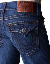 Thumbnail for your product : True Religion Ricky Straight Dark Grey Stitch